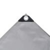vidaXL Tarpaulin 2.1 oz/ft&sup2; 6.6'x9.8' Gray