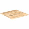 vidaXL Table Top Natural Wood Solid mango wood 27.6 x 27.6 in