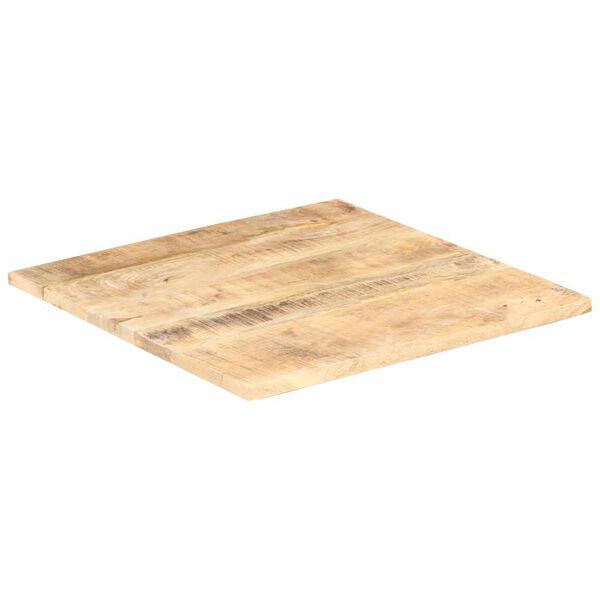 vidaXL Table Top Natural Wood Solid mango wood 27.6 x 27.6 in