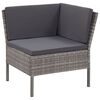 vidaXL Garden Lounge Set Grey