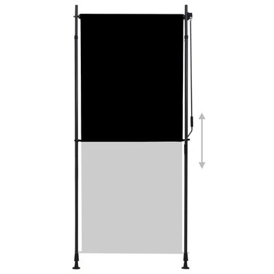 vidaXL Outdoor Roller Blind 39.4"x106.3" Anthracite