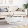 vidaXL Coffee Table White Engineered wood Small Coffee Table