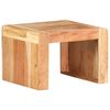 vidaXL Side Table Natural Wood Solid Acacia wood Small Durable