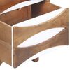 vidaXL Chest Of Drawer Wheat finish Solid Acacia Wood Tall