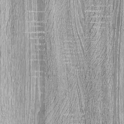 vidaXL Sideboard Gray Sonoma 13.6"x13.4"x35.4" Engineered Wood