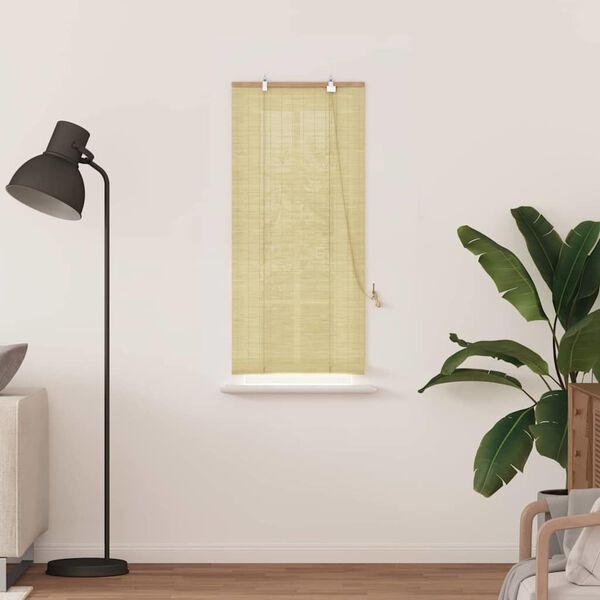 vidaXL Window Blinds & Shades Other Manual Natural Bamboo