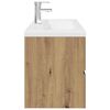 vidaXL Sink Cabinet With Basin Artisan Oak Engineered wood Medium