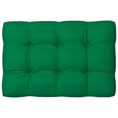 vidaXL Pallet Sofa Cushions 7 pcs Green