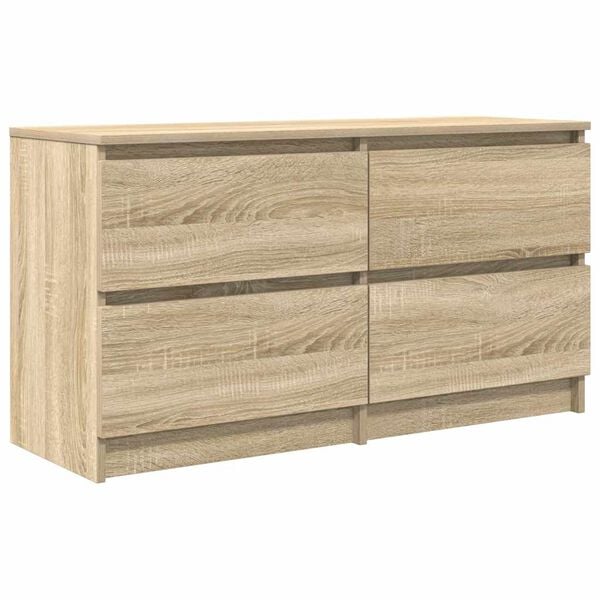vidaXL TV Cabinet Sonoma Oak Engineered Wood Medium TV Cabinet