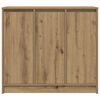 vidaXL Sideboard Artisan Oak Engineered Wood Medium Storage Cabinet