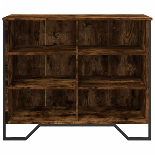 vidaXL Sideboard Smoked oak Engineered wood Sideboard Rectangular