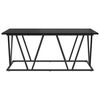 vidaXL Coffee Table Black oak 39.4" x 19.7" x 15.7