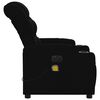 vidaXL Electric Massage Recliner Chair Black