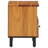 vidaXL Bedside Cabinet Set of 2 Natural wood