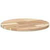 vidaXL Table Top Round &Oslash;15.7x0.8" Solid Wood Acacia