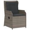 vidaXL Garden Lounge Set Grey and Brown