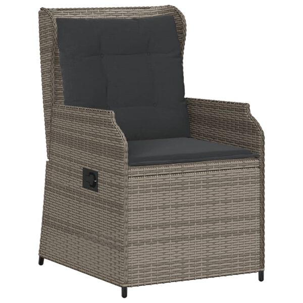 vidaXL Garden Lounge Set Grey and Brown