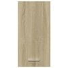 vidaXL Hanging Cabinet Sonoma Oak Engineered wood Standard cabinet size