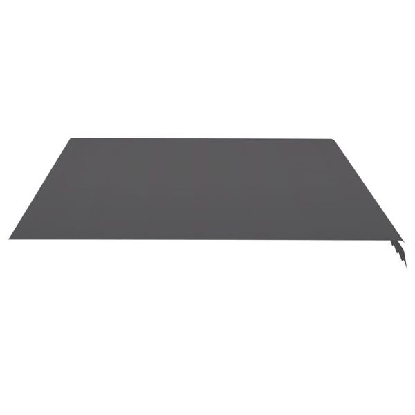 vidaXL Replacement Fabric for Awning Anthracite 14.8'x11.5'