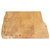 vidaXL Table Top Natural wood Solid mango wood Small Wood Grain