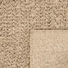 vidaXL Rug Beige Polypropylene 94.5 x 94.5 in Durable Rug Round