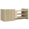 vidaXL TV Cabinet Sonoma Oak Engineered Wood Medium TV Cabinet