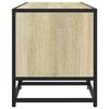 vidaXL TV Cabinet Sonoma oak Engineered wood 39.4 x 13.8 x 16.1 in