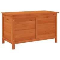 vidaXL Patio Storage Box 39"x19.5"x23" Solid Wood Fir