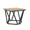 vidaXL Coffee Table 3 pcs Sonoma oak 19.7" x 19.7" x 15.7