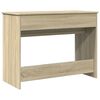 vidaXL Dressing Table Sonoma oak Engineered wood Medium Dressing Table