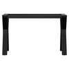 vidaXL Coffee Table Leg Black Powder-coated steel Standard Industrial