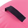 vidaXL Inflatable Gymnastic Roll with Pump 47.2x35.4" PVC Pink