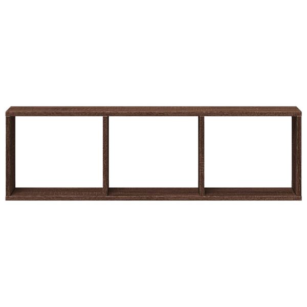 vidaXL Wall Cabinet Brown Oak Engineered Wood Standard Wall Cabinet