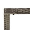 vidaXL Garden Dining Set Grey, Dark Grey