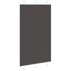 vidaXL Pleated Blind Black 100% Polyester 47.2 x 78.7 in