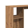 vidaXL Bar Table Artisan Oak Engineered Wood Large Bar Table