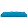 vidaXL Pallet Cushion Blue 47.2"x31.5"x4.7" Fabric