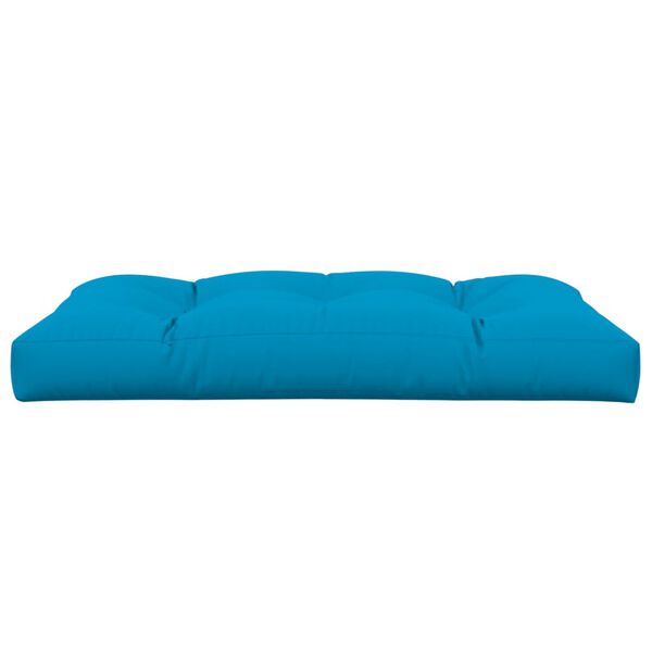 vidaXL Pallet Cushion Blue 47.2"x31.5"x4.7" Fabric