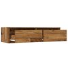 vidaXL TV Cabinet Old wood Engineered wood 39.4 x 14.0 x 9.8 in