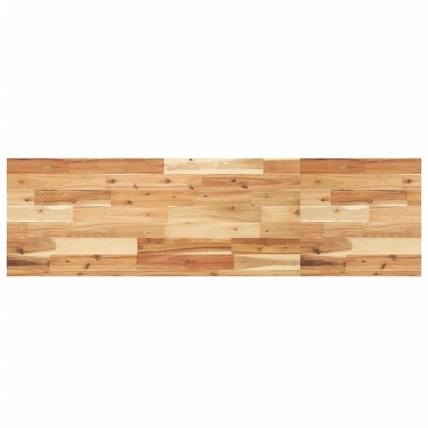 vidaXL Table Top Natural Solid Acacia wood 47.2x15.7x1.6 in Durable