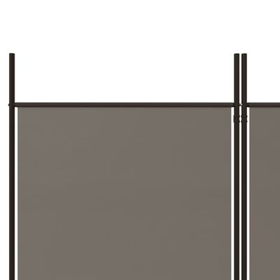 vidaXL 6-Panel Room Divider Anthracite 118.1"x78.7" Fabric