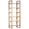 vidaXL Bookshelf 23.6"x15"x63" Solid Acacia Wood