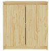 vidaXL Side Cabinet Natural wood Solid pine wood Medium Cabinet