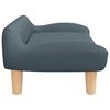 vidaXL Kids Sofa Dark Grey Fabric, Wood, Foam Mini Attractive Design