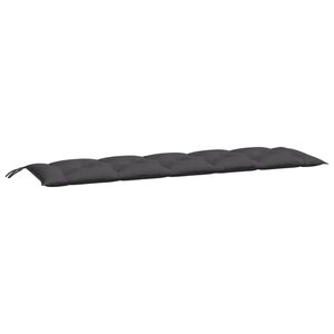 vidaXL Garden Bench Cushion Anthracite Oxford fabric (100% polyester)