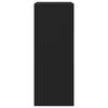 vidaXL Shoe Cabinet Black Engineered wood Tall Shoe Cabinet