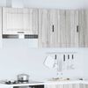 vidaXL Kitchen Wall Cabinet Grey Sonoma Engineered Wood