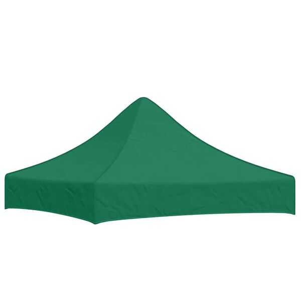 vidaXL Party Tent Roof 6.6'x6.6' Green 0.9 oz/ft²