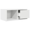 vidaXL TV Cabinet Set of 2 White Engineered Wood