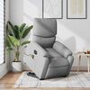 vidaXL Electric Stand Up Massage Recliner Chair Light gray